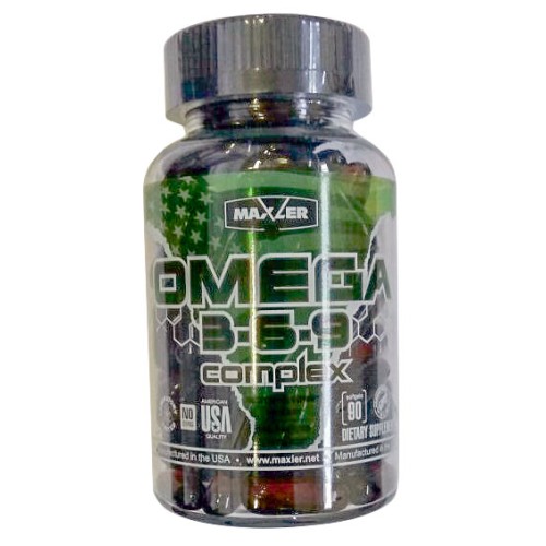 Maxler USA Omega 3-6-9 Сomplex 90 гелевых капсул