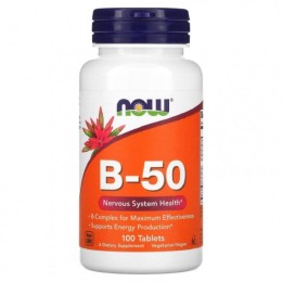 Now Foods B-50 100 таб