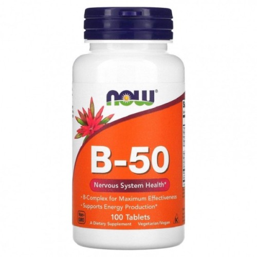 Now Foods B-50 100 таб