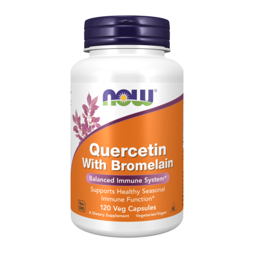 Now foods Quercetin with Bromelain 120 vcaps