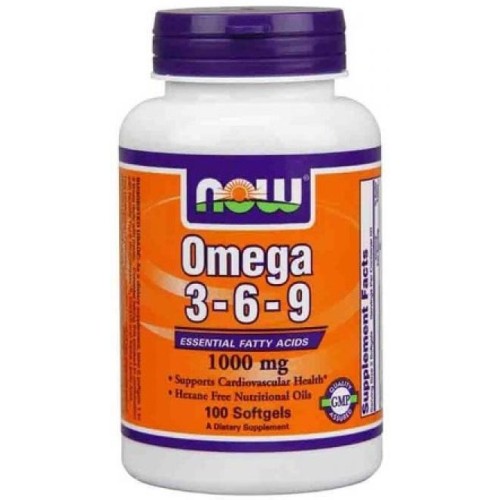 Now Omega 3-6-9 1000 мг 100 капсул