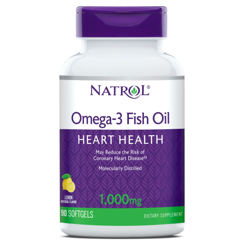 Natrol Omega-3 Fish Oil 1000 мг 90 капс