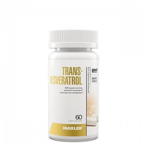 Maxler Trans-Resveratrol 300 мг 60 vcaps