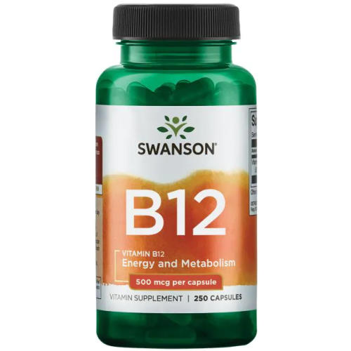Swanson Vitamin B-12 500 мкг 250 капс