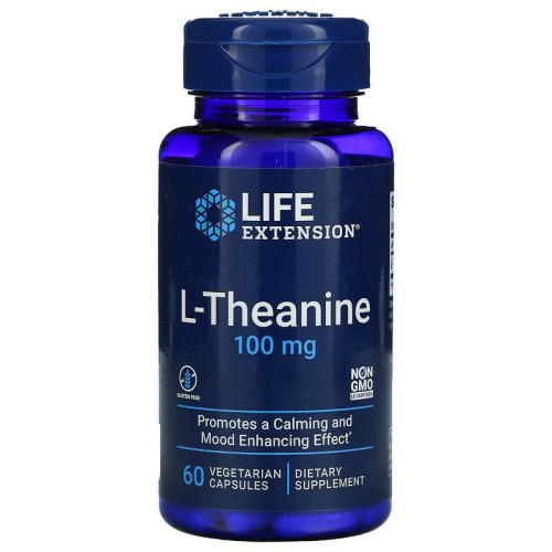 Life Extension L-Theanine 100 мг 60 vcaps