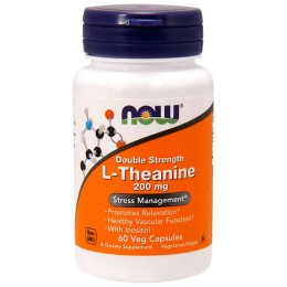 Now foods L-Theanine 200 мг 60 капс