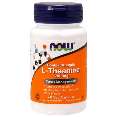 Now foods L-Theanine 200 мг 60 капс