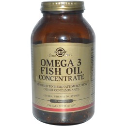 Solgar Omega-3 Fish Oil Concentrate 120 капс