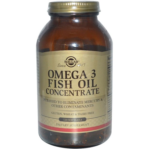 Solgar Omega-3 Fish Oil Concentrate 120 капс