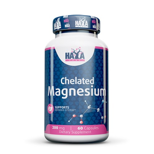 Haya Labs Chelated Magnesium 200 мг 60 капс