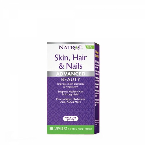 Natrol Skin Hair Nails 60 капс.