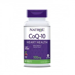 Natrol Coenzyme Q10 Fast Dissolve 100 mg 30 таб.