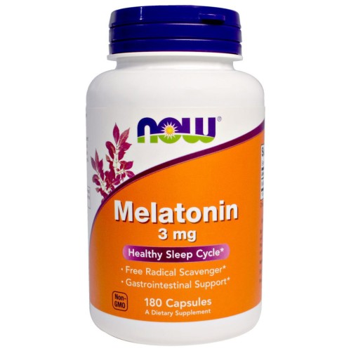 Now foods Melatonin 3 мг 180 капс