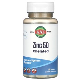 Kal Zinc Chelated 50 мг 90 таб