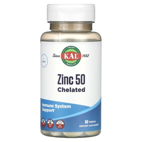 Kal Zinc Chelated 50 мг 90 таб