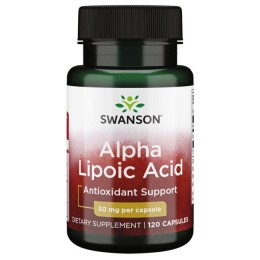 Swanson Alpha Lipoic Acid 50 мг 120 капс