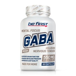 Be First GABA Mega 550 мг 120 капс