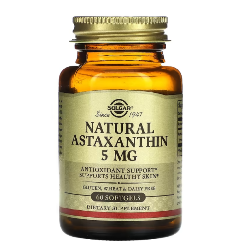 Solgar Astaxanthin 5 мг 60 капс