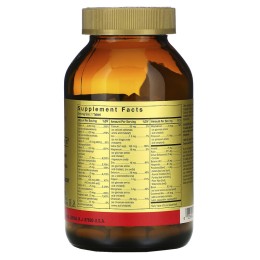 Solgar Formula V VM-75 комплексные витамины с хелатными минералами 180 таблеток