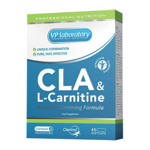 VPLab CLA + L-Carnitine 45 капс.