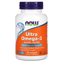NOW Foods Ultra Omega-3 90 капс