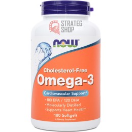 NOW Foods Omega-3 1000 mg 180 капс