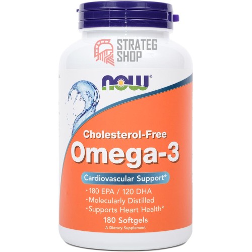 NOW Foods Omega-3 1000 mg 180 капс