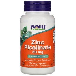 Now foods Zinc Picolinate 50 мг 120 капс