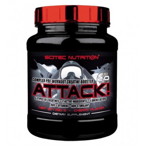 Scitec Nutrition Attack 2.0 320 г