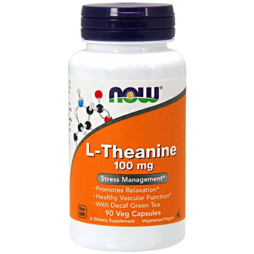 Now foods L-Theanine 100 мг 90 капс