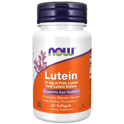 Now foods Lutein 10 мг 60 капс