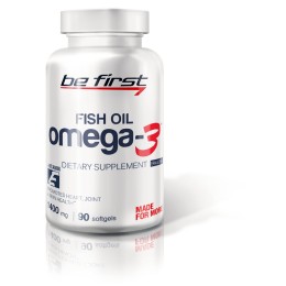 Be First Fish Oil Omega-3 + витамин E 90 капс
