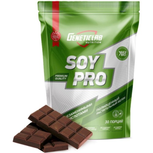 GeneticLab Nutrition Soy Protein 900 г