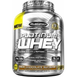 MuscleTech Platinum Whey 100% 2470 г. сывороточный протеин