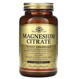 Solgar Magnesium Citrate 120 таб