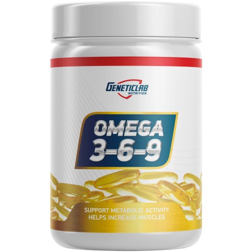 GeneticLab Nutrition Omega 3-6-9 90 капс