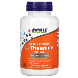 Now foods L-Theanine 200 мг 120 капс