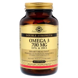 Solgar Omega-3 EPA & DHA Double Strength 700 мг 30 капс