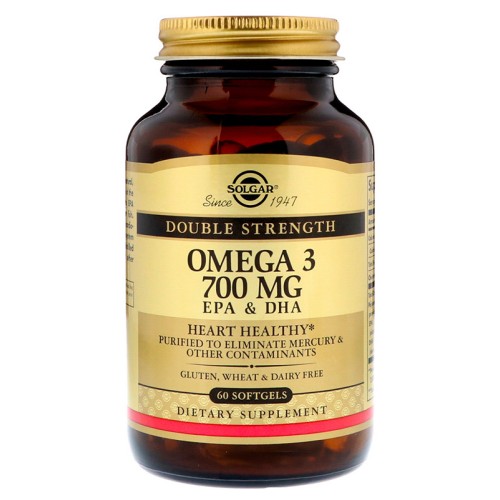 Solgar Omega-3 EPA & DHA Double Strength 700 мг 30 капс