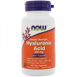 Now foods Hyaluronic Acid - Duble Strength 100 mg 60 капс.