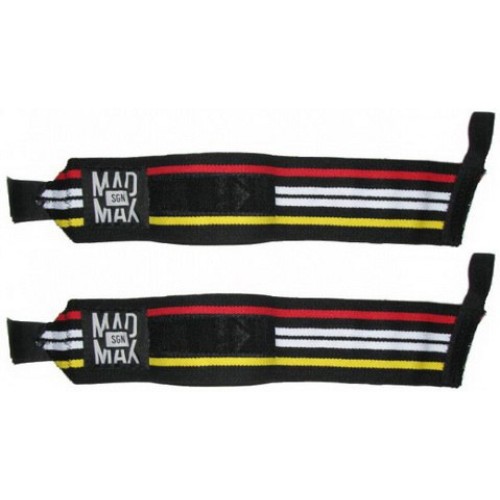 MAD MAX Бинт кистевой "Wrist Bandages" MFA291 черный