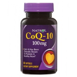 Natrol Coenzyme Q10 100 mg 60 капс.