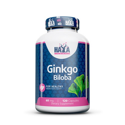 Haya Labs Ginkgo Biloba 60 мг 120 капс