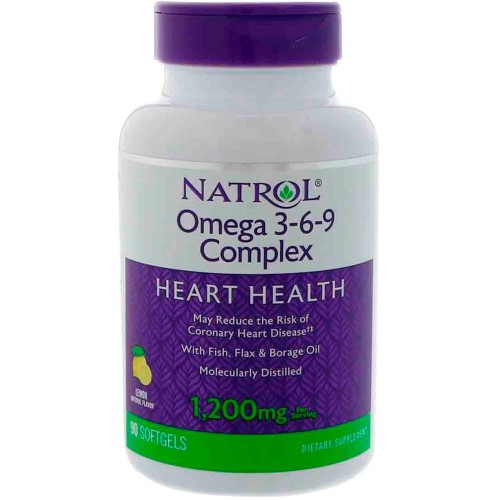 Natrol Omega 3-6-9 Complex 90 капс.