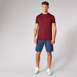 Футболка Luxe Classic Crew myprotein (Бордовая)