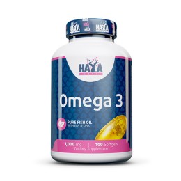 Haya Labs Omega 3 1000 мг 100 капс