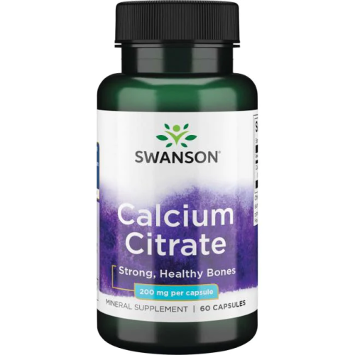 Swanson Calcium Citrate 200 мг 60 капс