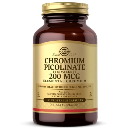 Solgar Chromium Picolinate 200 мкг 180 vcaps