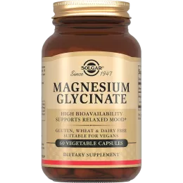 Solgar Magnesium Glycinate 120 мг 60 капс