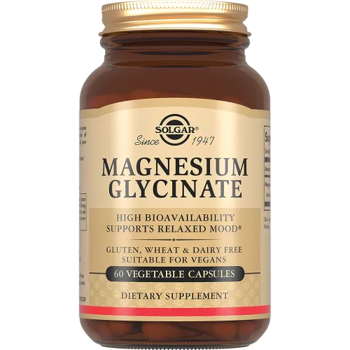 Solgar Magnesium Glycinate 120 мг 60 капс